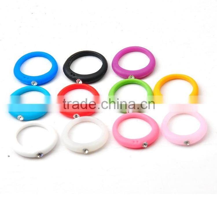 king and queen engagement and wedding finger ring, new model diamond silicone wedding ring