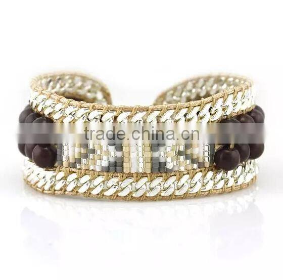 In stock low MOQ Bangle Jewelry Colorful Opal stones Jeweled lady bangles