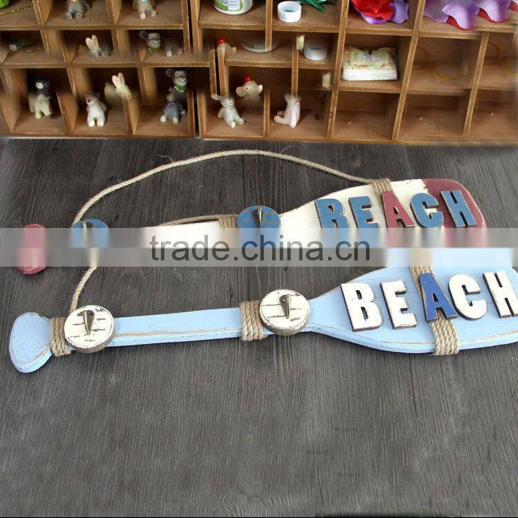 Customized multi-function home decorative hanger hook wooden wall hook