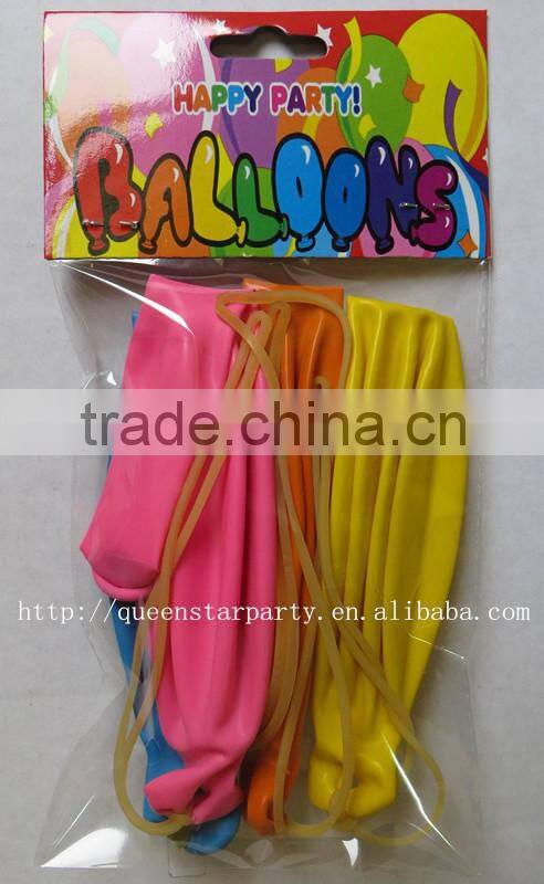 Natural latex balloons Punch ball balloons 8G Standard colour