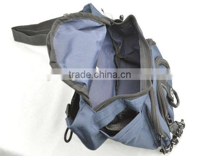 Men's 3 zipper pockets waist bag