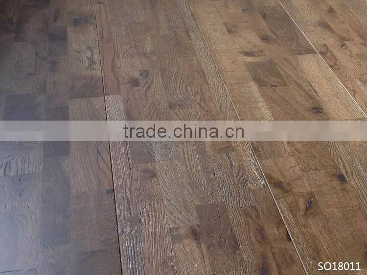 18mm Antique Oak Solid Wood Flooring