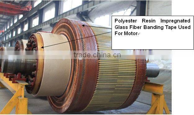 Electrical Used Insulation Glass Fiber Banding Tape For Transformer