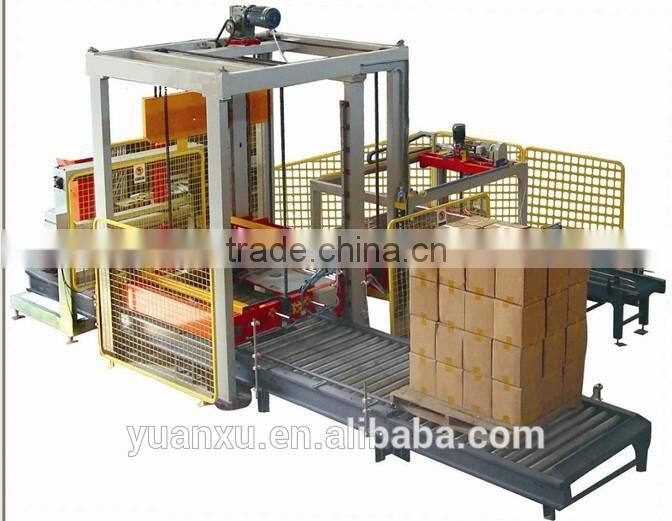 Full-Automatic Packing Machine Line for erector,case packer,sealer,strapper,palletizer and wrapper