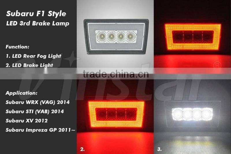 2016 New products for car accessories LED Taillight for VAG 2014~ All in one led fog light