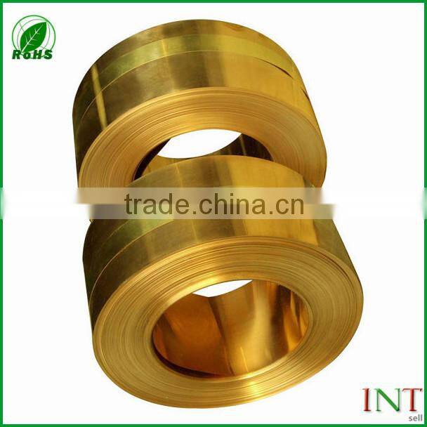 High quality minerals factories supplies ISO UNS standard C21000 brass strips