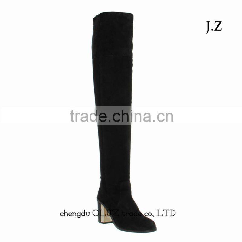 SP035 fashion style good quality boots for woman over knee boots woman high knee boot for 2014