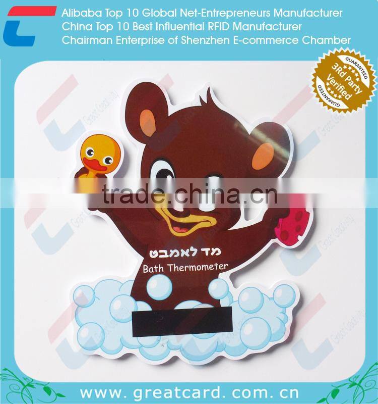 CMYK printing plastic gift card / customized greeting card