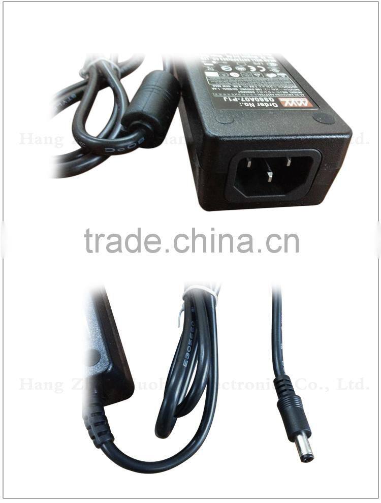 Meanwell 60W AC-DC Single Output Desktop power supplies/ 60w ac adaptor