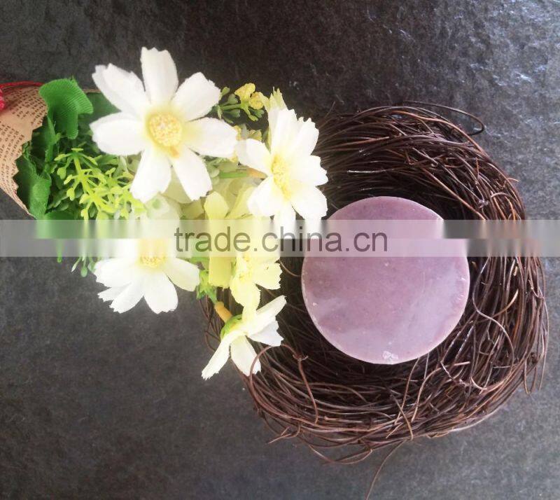 OEM Cold Process Lavender Essential Oil Face Soap With Exquisite Froth