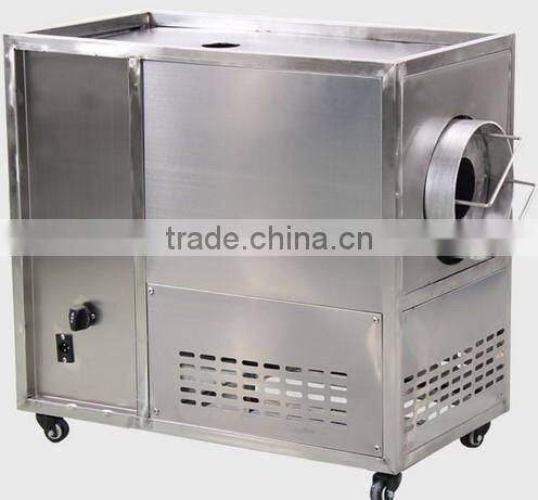 Stainless steel chestnut roasting machine