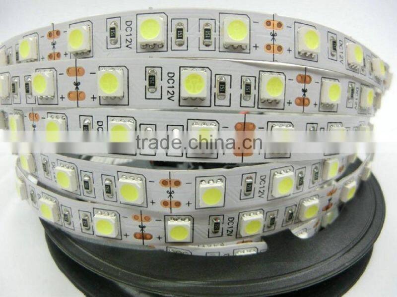 high quality smd 5050 60leds/m 14.4w single color rigid led strip