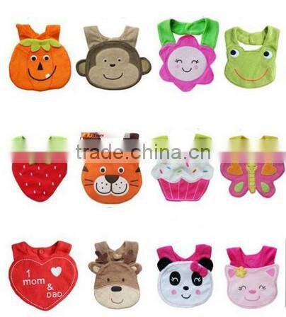 baby bibs waterproof/cotton baby bibs/custom baby bibs