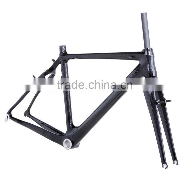full carbon frameset,carbon fiber Toray bike ,carbon bicycle frame&700c carbon cyclocross frame Fm058