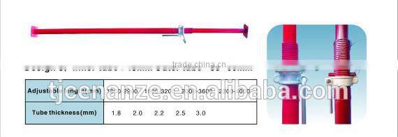 heavy support Q235/345 painted/galvanized scaffolding steel prop