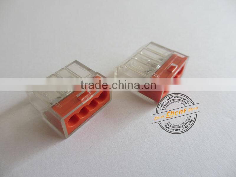Newest Hot Sell 250v 4 Pin Push Wire Connectors (4 poles)