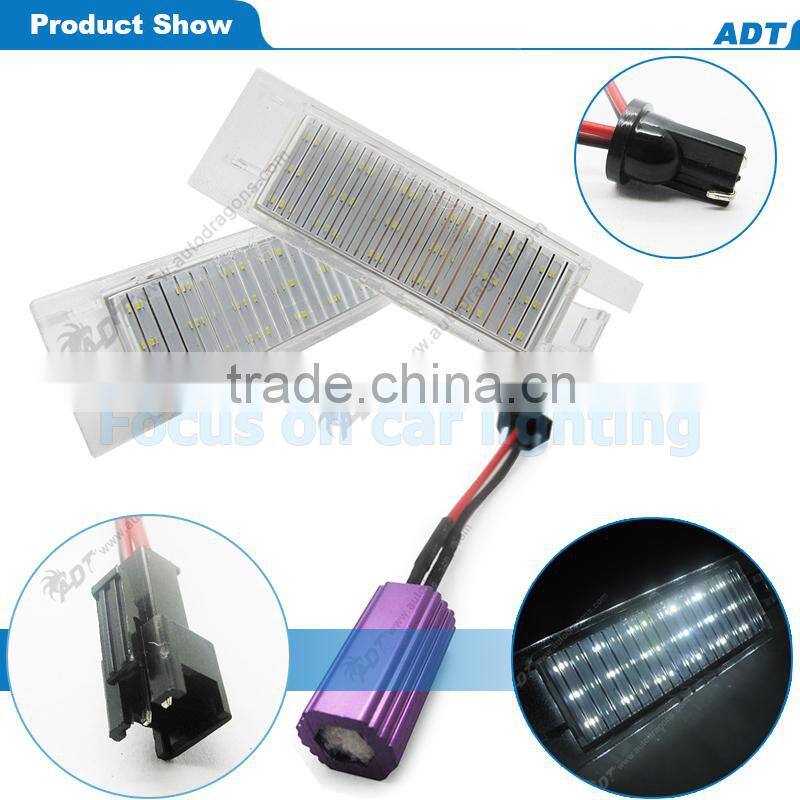 LED Number Plate Light For Vauxhall for Opel for Corsa for Astra H J for Insignia for Vectra