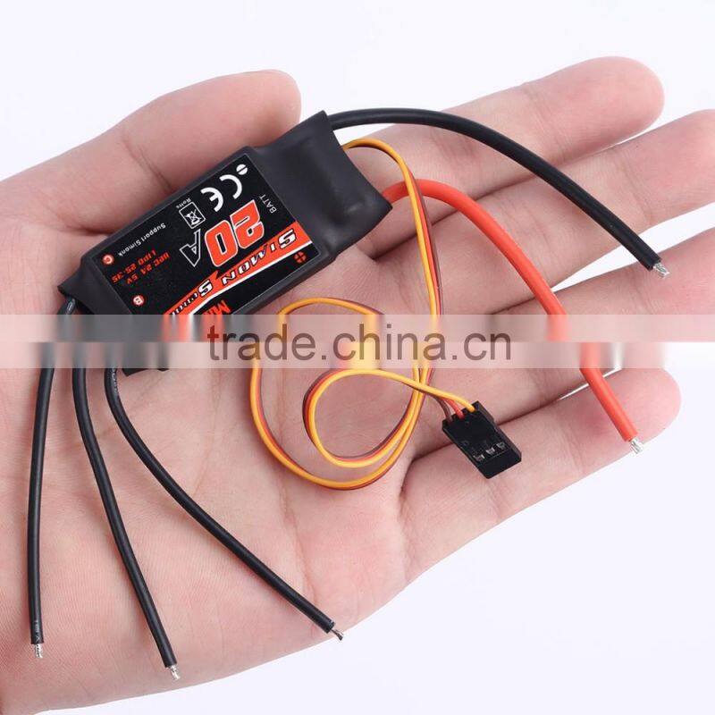 MR.RC Simonk 20A 5V 3A 2-3S Lipo Brushless ESC Electric Speed Controller for RC Toys Quadcopter Drone UAV
