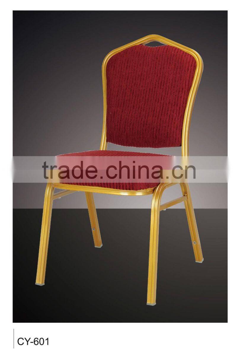 Foshan factory stackable metal banquet chair for hotle wedding event party