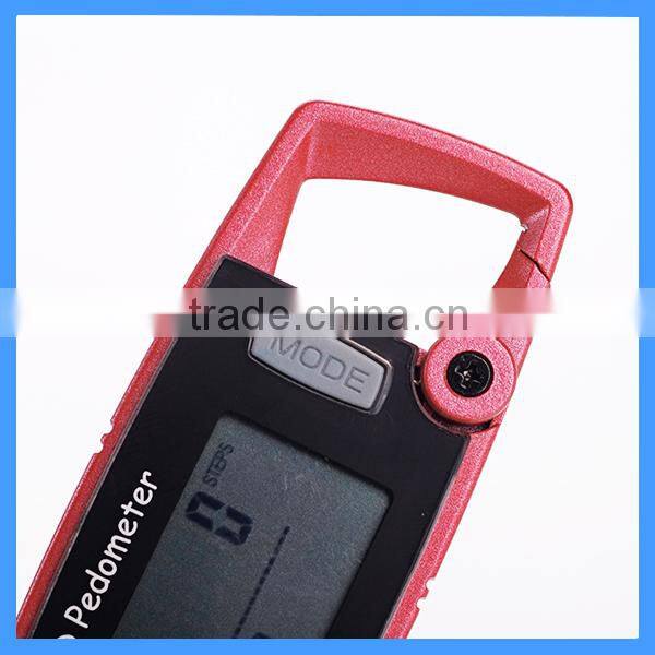 3D Sensor pedometer ,carabineer pedometer ,personal pedometer