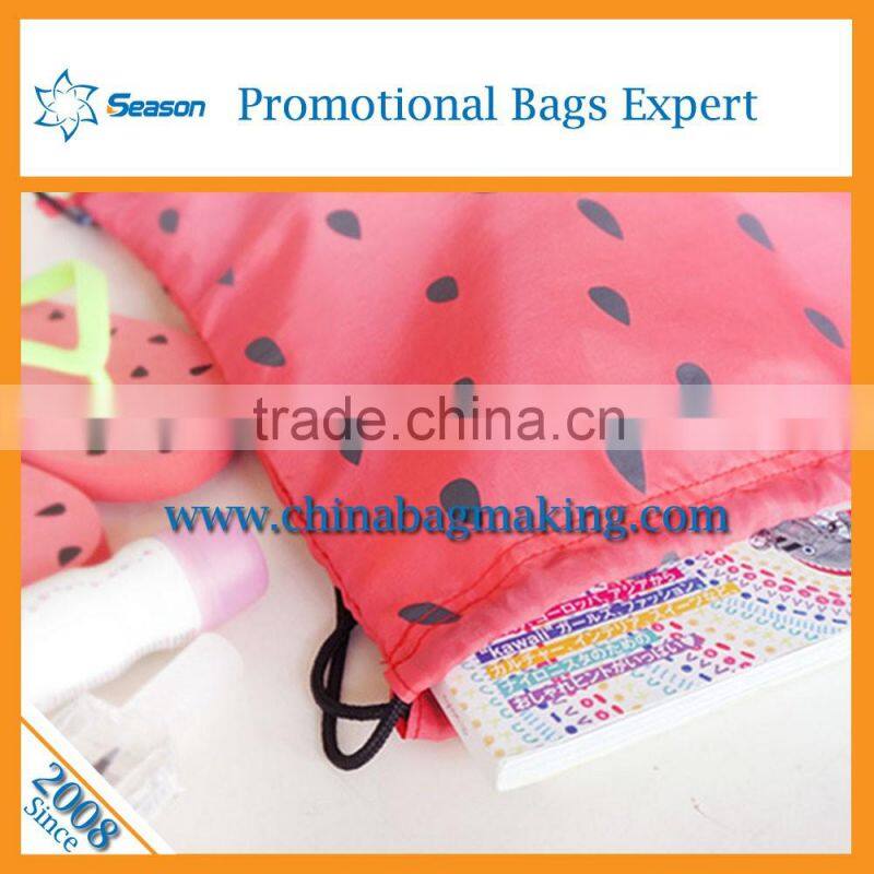 Hot sale Handbag manufacturer Yiwu Gym bag drawstring sports bag backpack