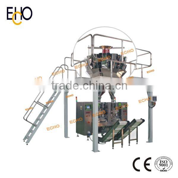 Automatic Crisps Weighing Packing Machine