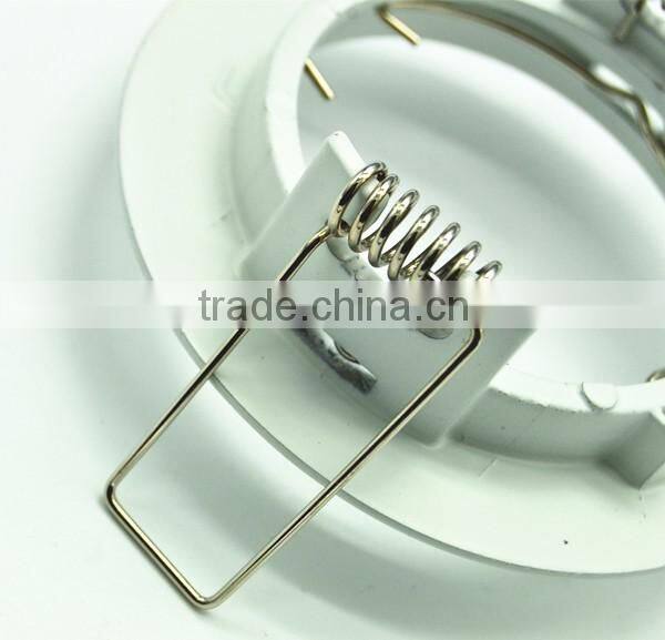 Hot sale white europe popular aluminum alloy downlight recessed design LED spotlight ceiling light MR 16 GU10 GU5.3