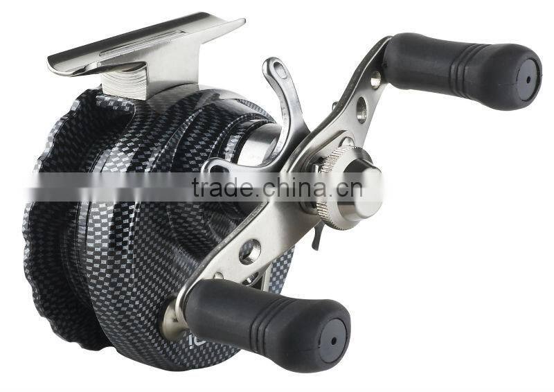 popular Plastic machined raft fishing reel fishing tackle