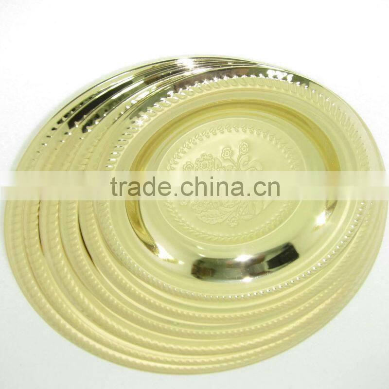 Stainless Steel Designs Plates (20-70CM)