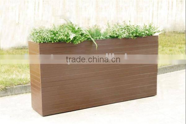 FRSTECH composite wood elephant flower pot WPC flower pot