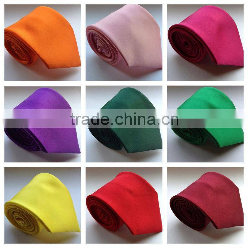 Wholesale Satin Wedding Ties Men's Ties necktie Black