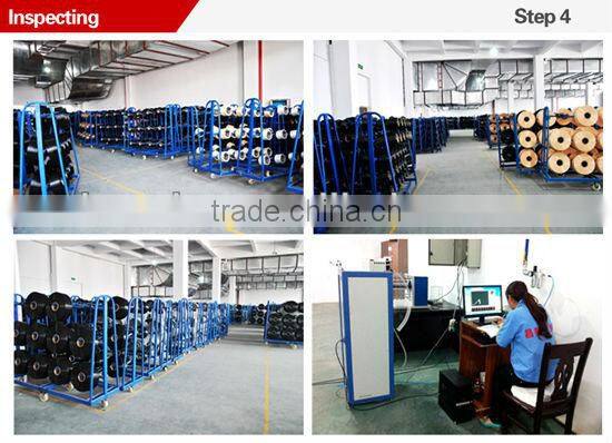 knitting ribbon yarn semi rugged FDY filament yarn