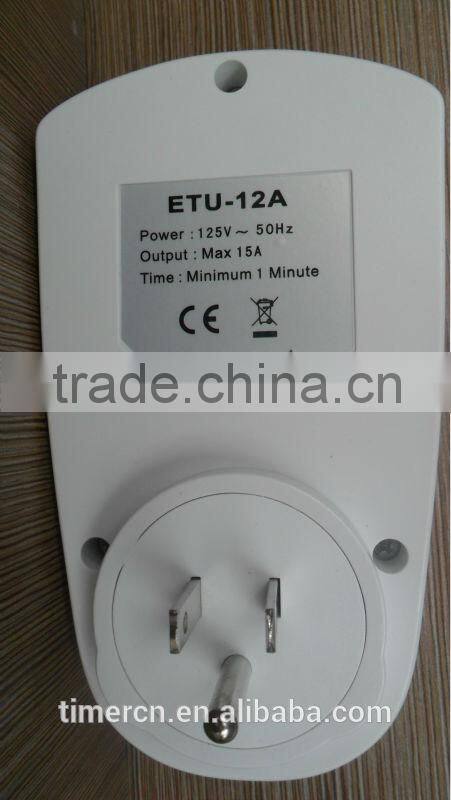 USA weekly program digital timer