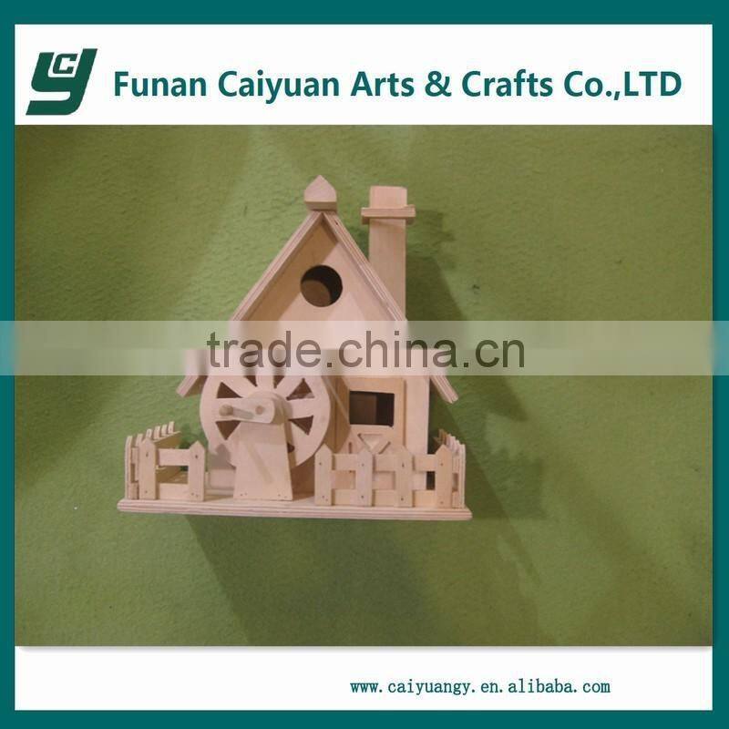 cheap wooden bird nest