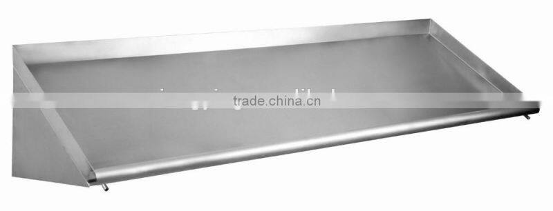NSF Approval Stainless Steel Slant Shelf / Commercial Shelf