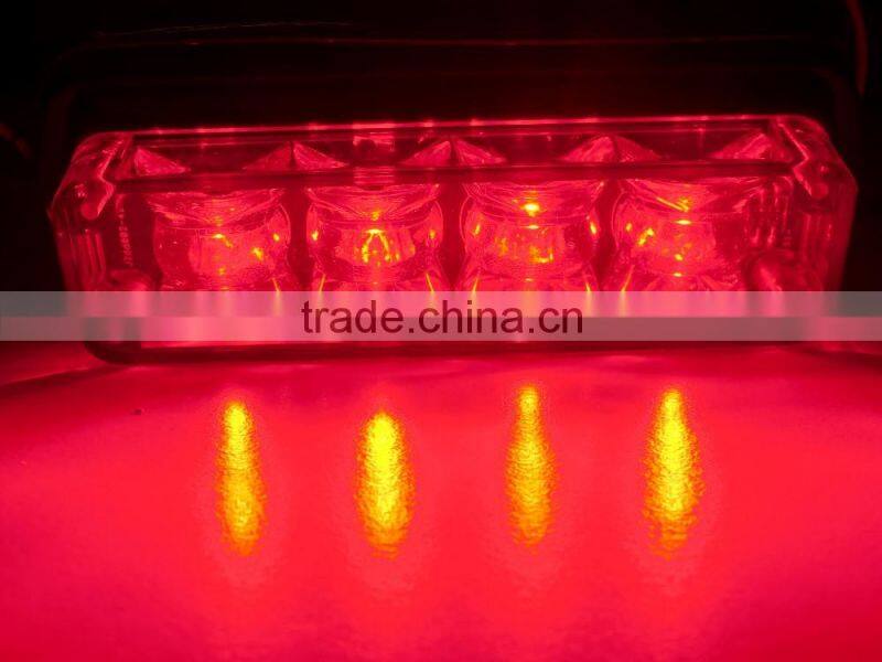 LED Warning Strobe Lightheads /LED Security Emergency Flash Strobe light /Dash light /Grille light (SR-LS-LD-A4)1W OR 3W NEW LED