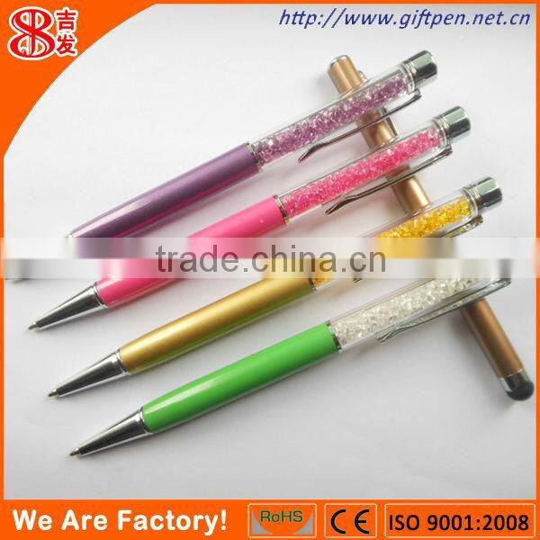 The smart crystal bling stylus pen for promotion