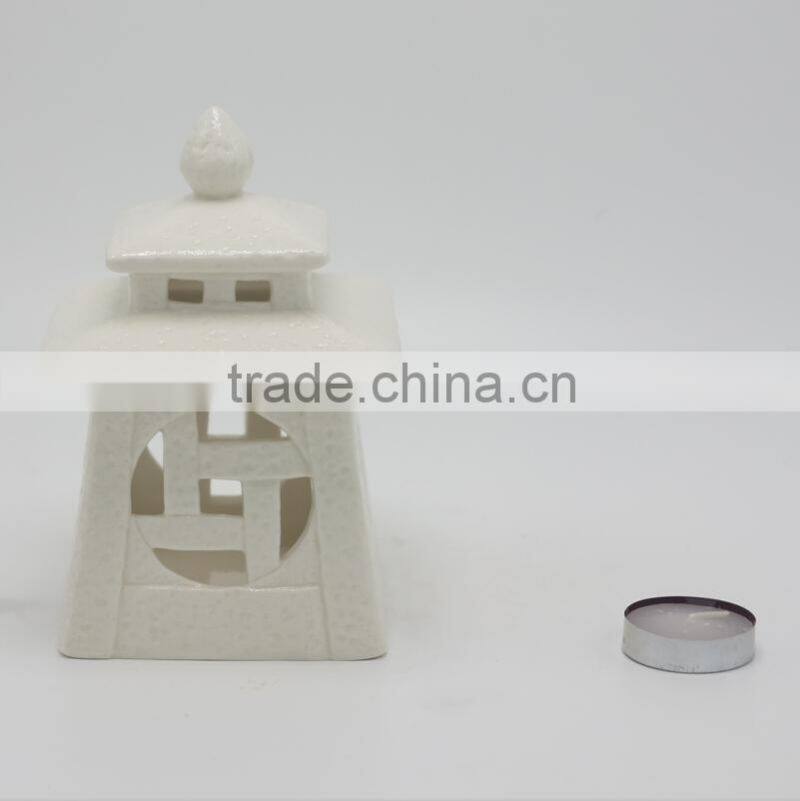 Mordern home decoration hanging ceramic candle holders wholesale