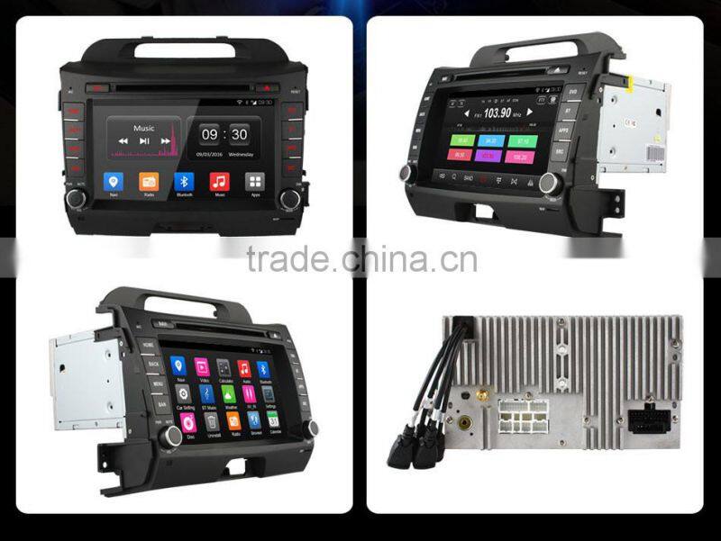 Android 4.4 1G Ram 16G Rom quad core Ownice C300 car stereo GPS for Kia Sportage R with wifi GPS NAVI DAB