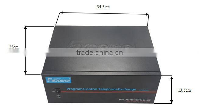 Telecommunication Analog PBX Telephone System 72 extensions TP16120-472