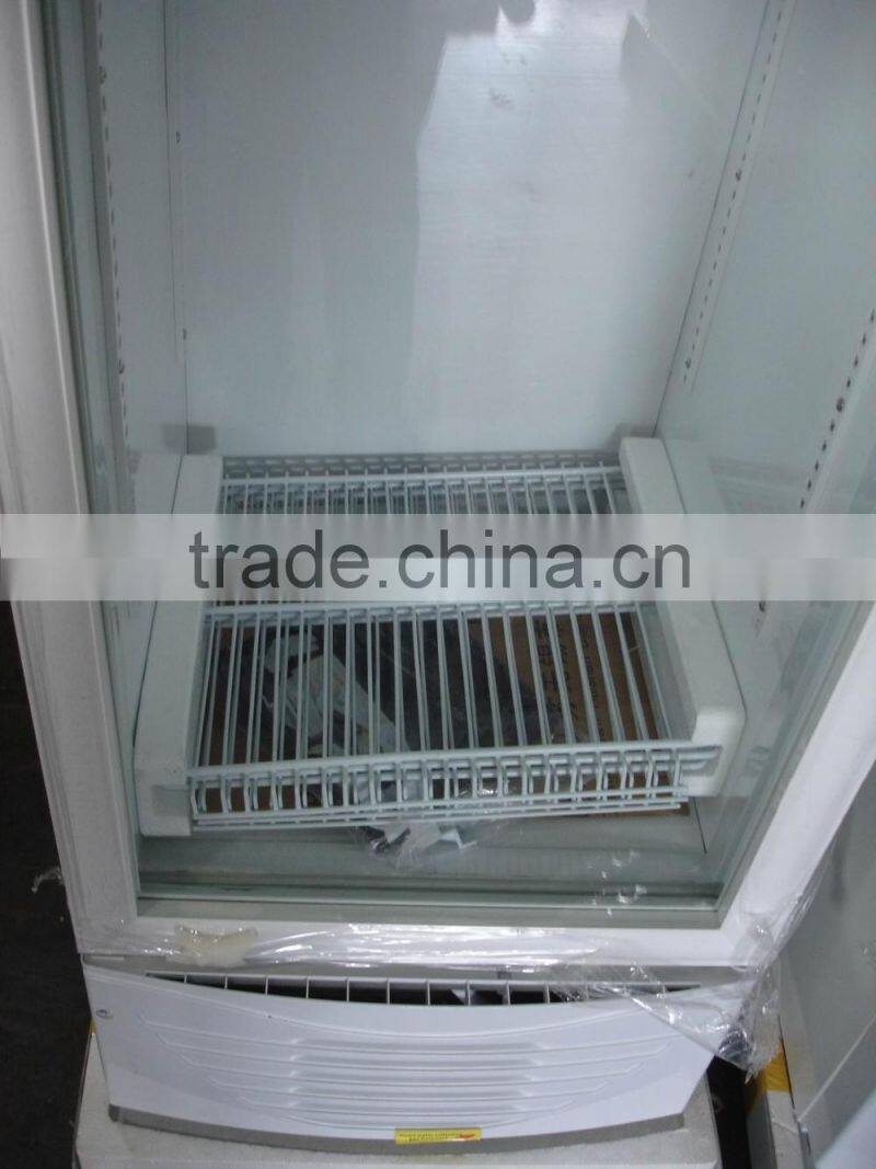 supermarket showcase glass door display refrigerator restaurant refrigerator
