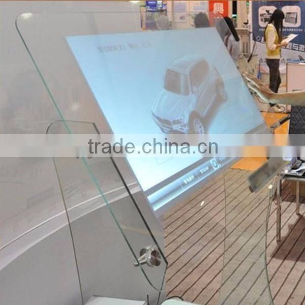 New design rear touch foil kiosk for adervitisement
