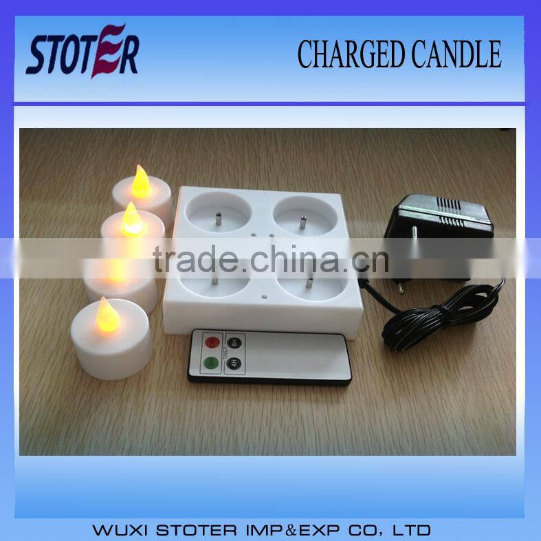 Christmas charging led candle for decoration