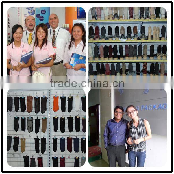 Outdoor Cold-proof Five Finger Micro-velet Driving Hand Gloves in Hot Sale