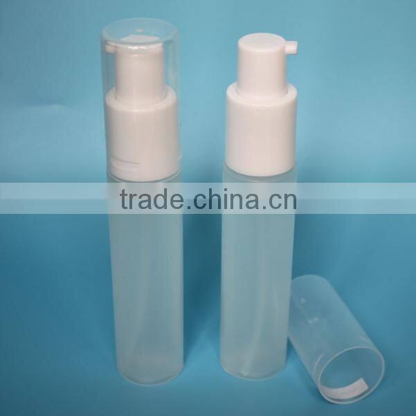 60ml PET clean bottle lotion pump for personal care