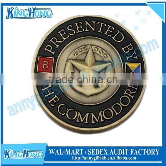 High quality enamel challenge coins