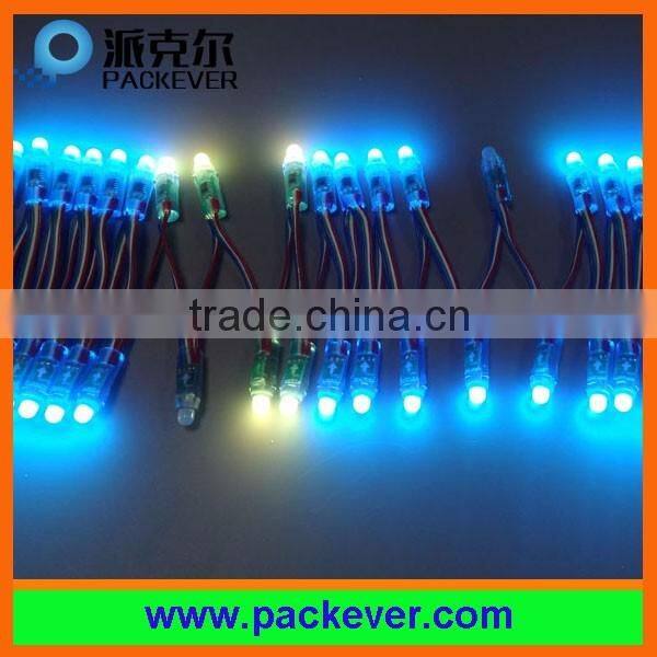 Programmable breakpoint resume RGB LED pixel string