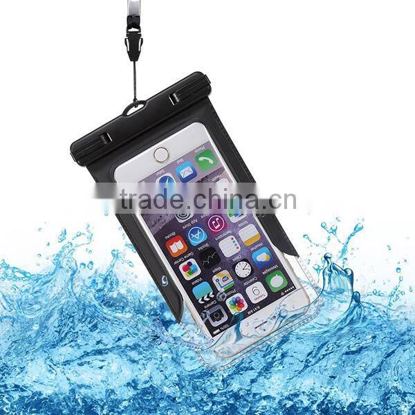 Universal Waterproof Case for Swimming PVC Dry Bag for Cellphone Pouch
