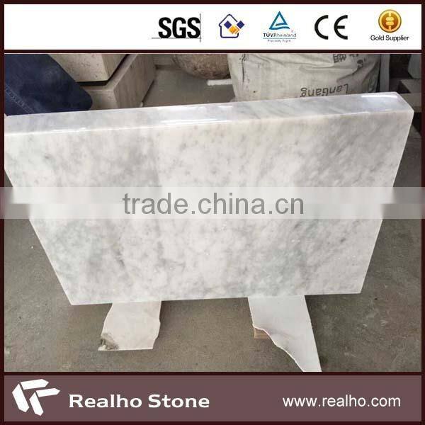 carrara White marble stone bench