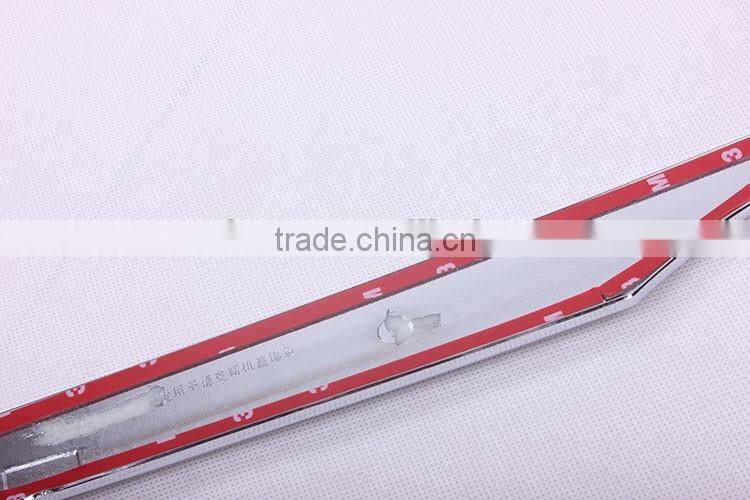 Hood Streamer ABS Chrome 1 Pcs For F-oc us 2012 Accessories